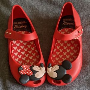 Mini Melissa kissing Minnie and Mickey Mouse 10
